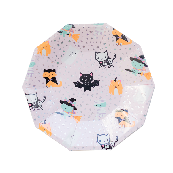 Meowloween Small Plates For Cheap